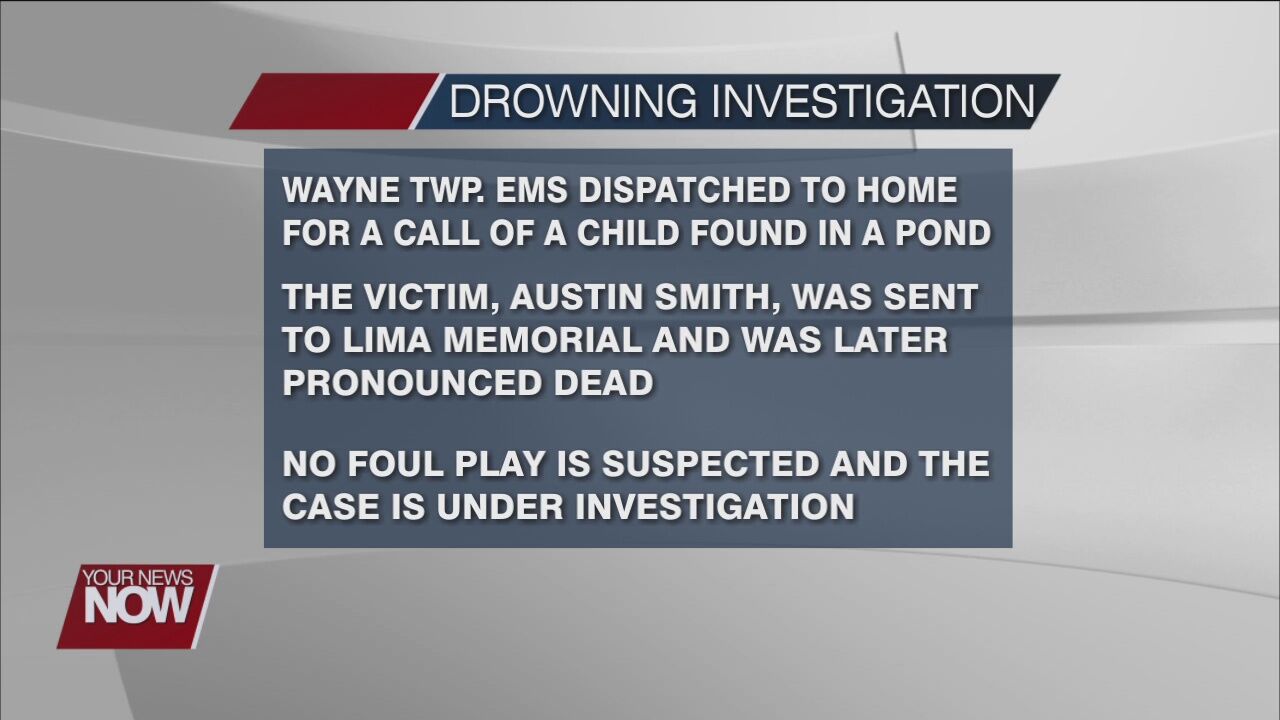 Auglaize County Sheriff's Office looking into drowning incident